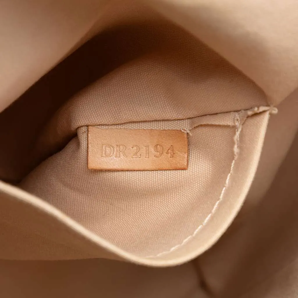 Louis Vuitton Monogram Vernis Montebello MM Beige Leather Very good - Box View