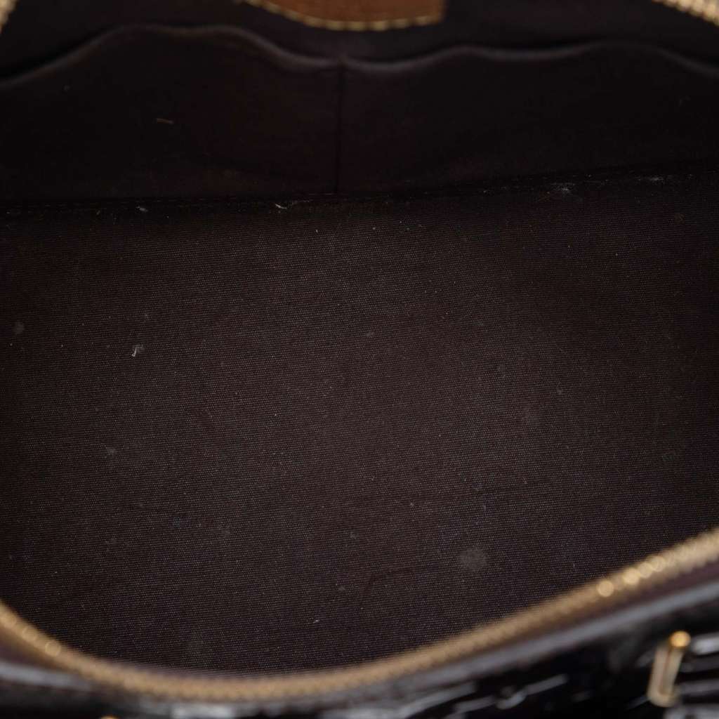 Louis Vuitton Monogram Vernis Alma PM Purple Leather Good condition - Model View