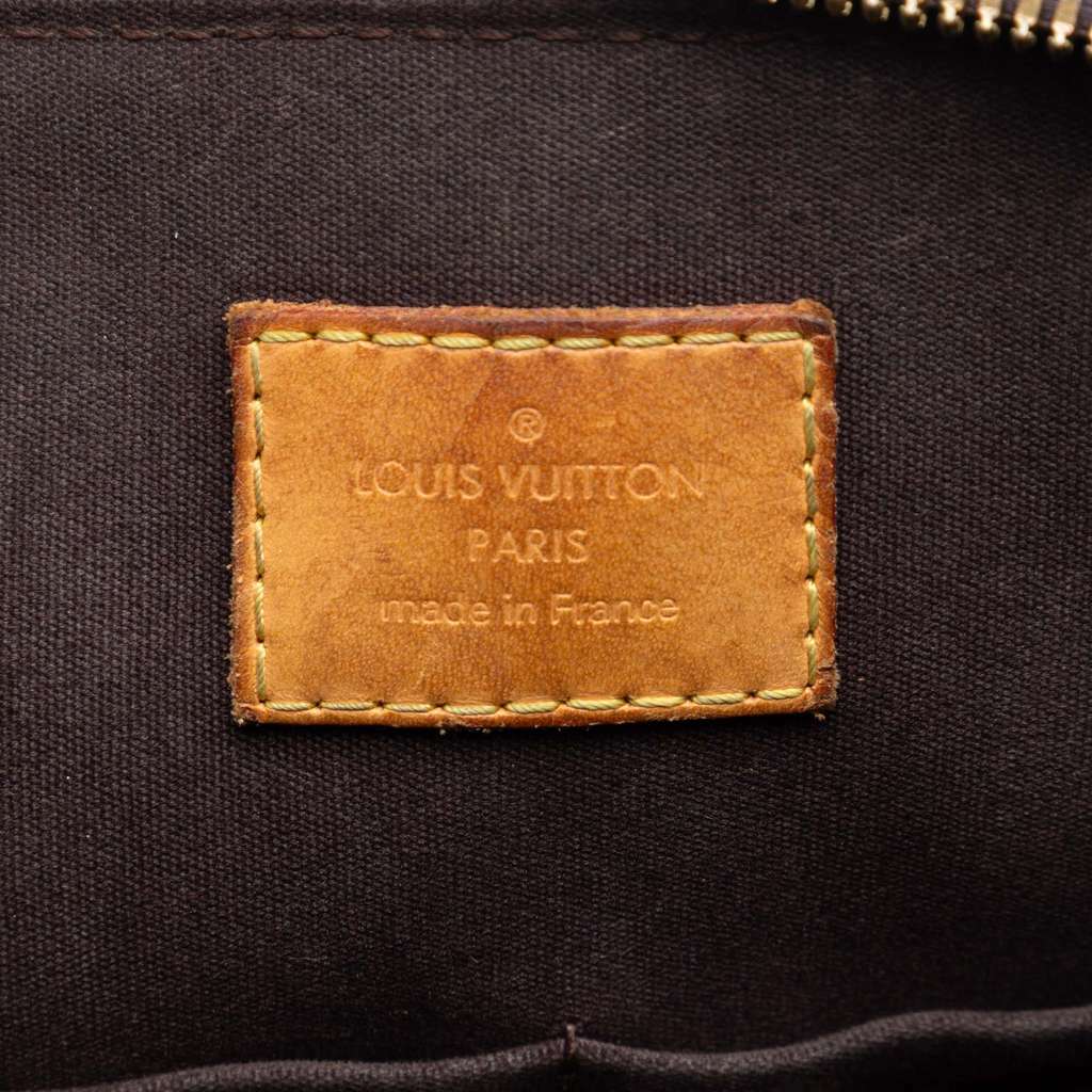 Louis Vuitton Monogram Vernis Alma PM Purple Leather Good condition - Box View