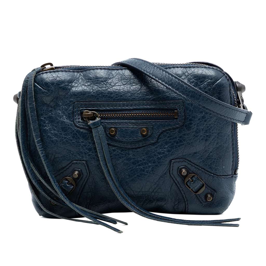 Balenciaga Lambskin Motocross Classic Reporter XS