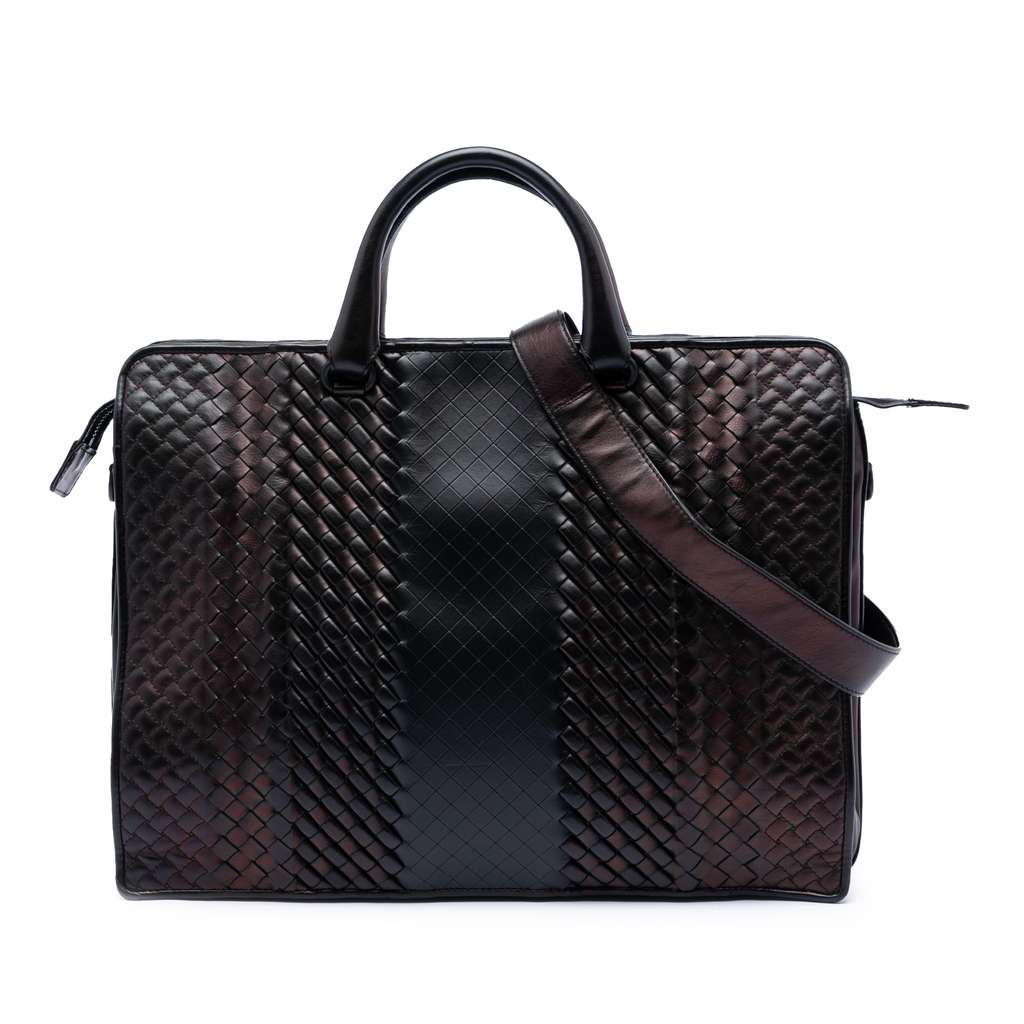 Bottega Veneta Nappa Intreccio Imperatore Briefcase