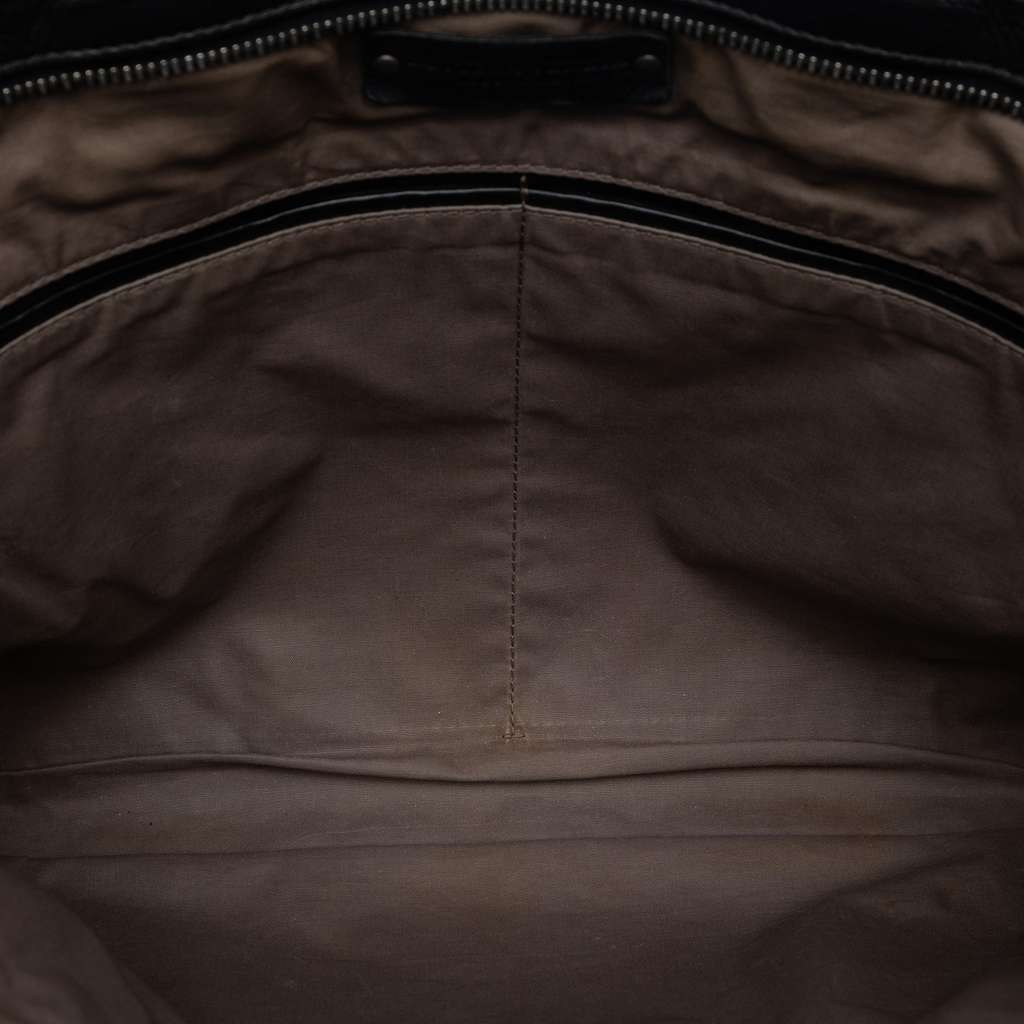 Bottega Veneta Nappa Intrecciato Briefcase Black Leather Good condition - Model View