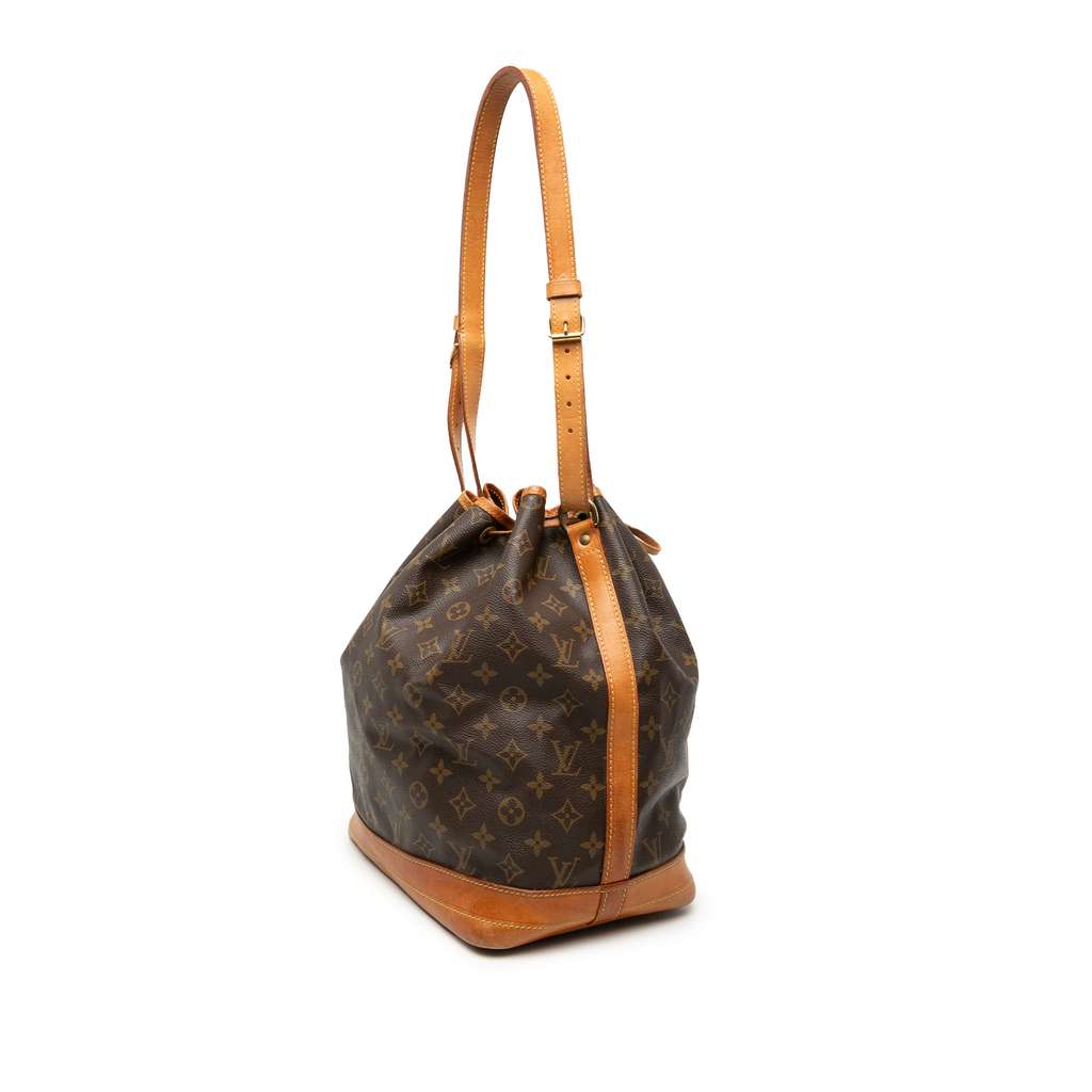 Louis Vuitton Monogram Noe GM Brown Fair condition - Back View