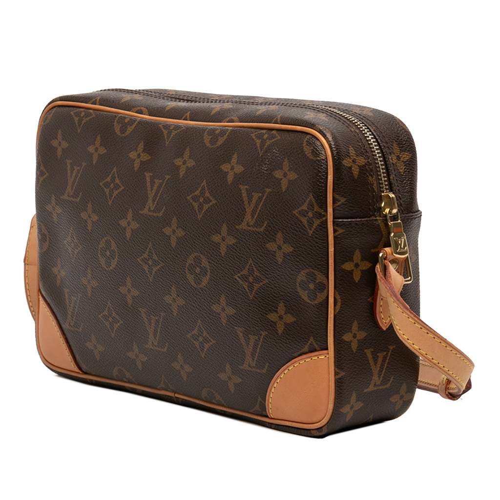 Louis Vuitton Monogram Trocadero 27 Brown Very good condition - Back View