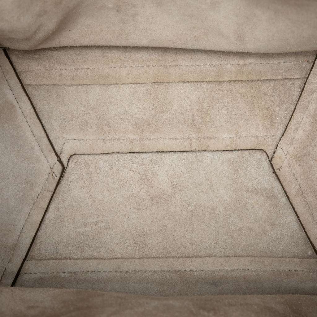 Celine Medium Leather Seau Sangle Bucket Bag Brown Leather Good condition - Model View