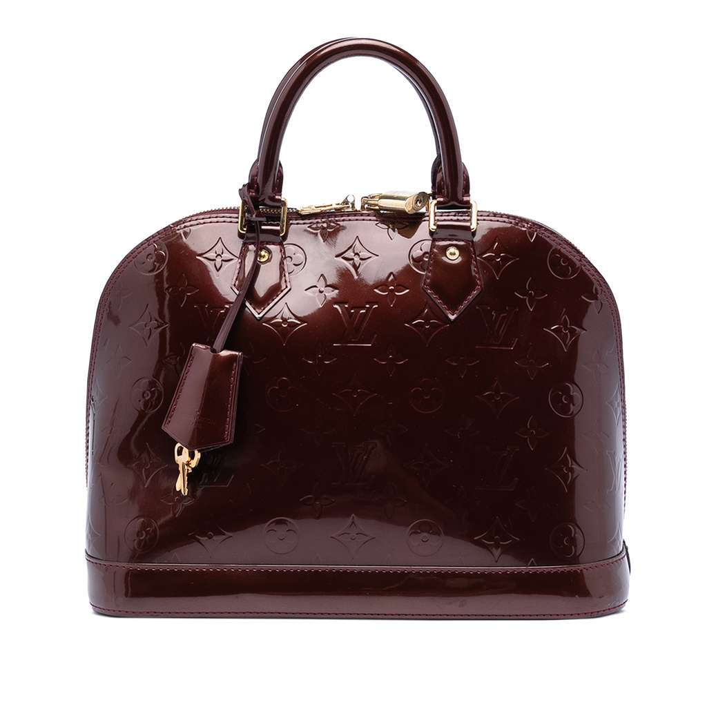 Louis Vuitton Monogram Vernis Alma PM