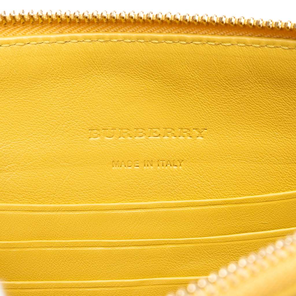 Burberry Haymarket Check Coated Canvas Bow Tie Crossbody Beige Canvas Good condition - Box View