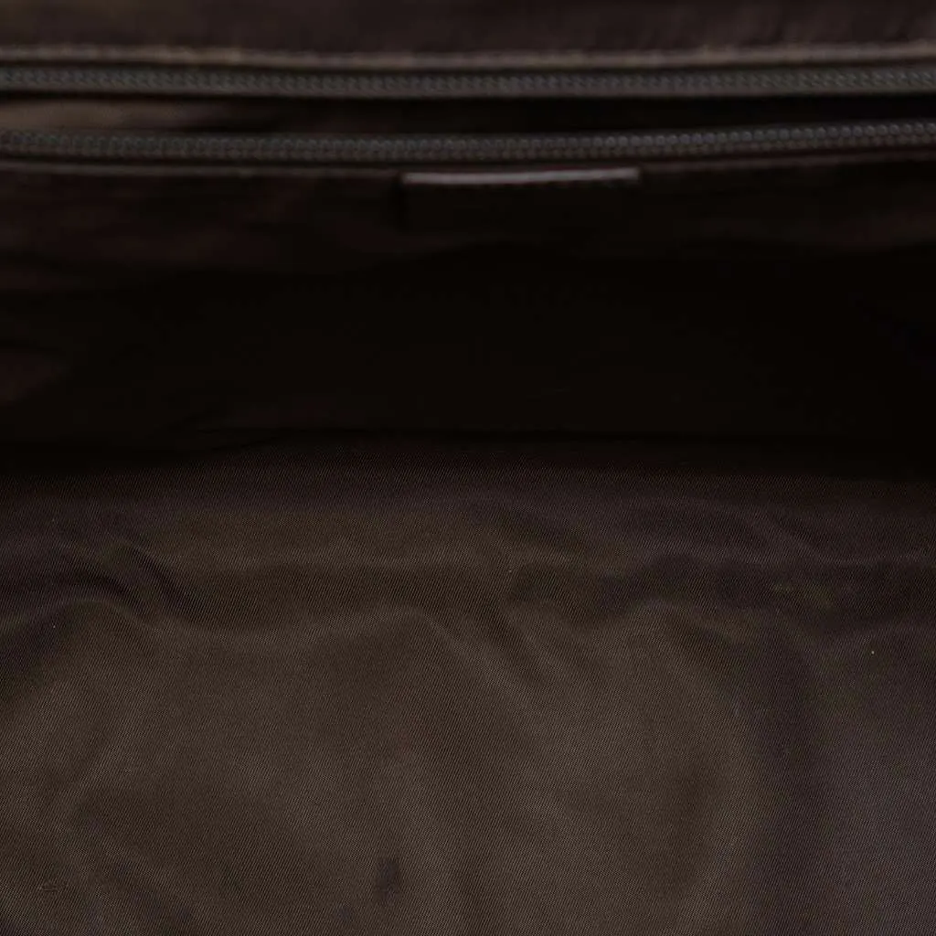 Gucci Large GG Supreme Interlocking G Messenger Bag Beige Canvas Very good - Model View