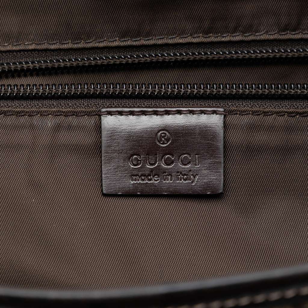 Gucci Large GG Supreme Interlocking G Messenger Bag Beige Canvas Good condition - Box View