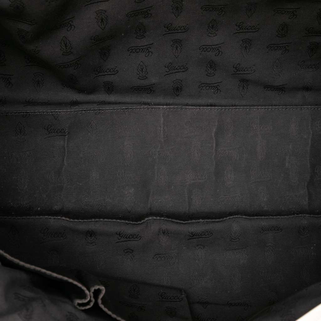 Gucci Large GG Canvas Twins Tote Beige Canvas Good condition - Model View