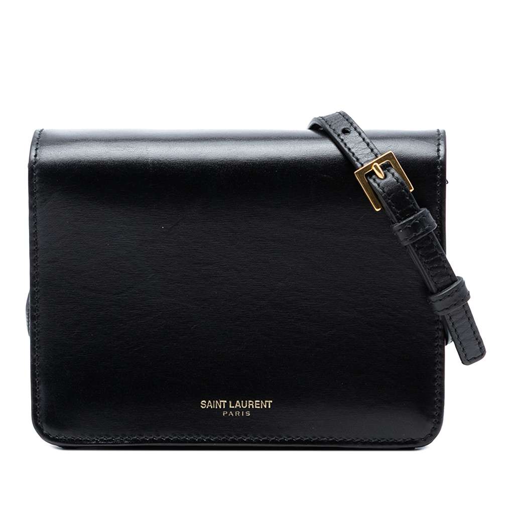 Saint Laurent Smooth Calfskin Monogram Crossbody