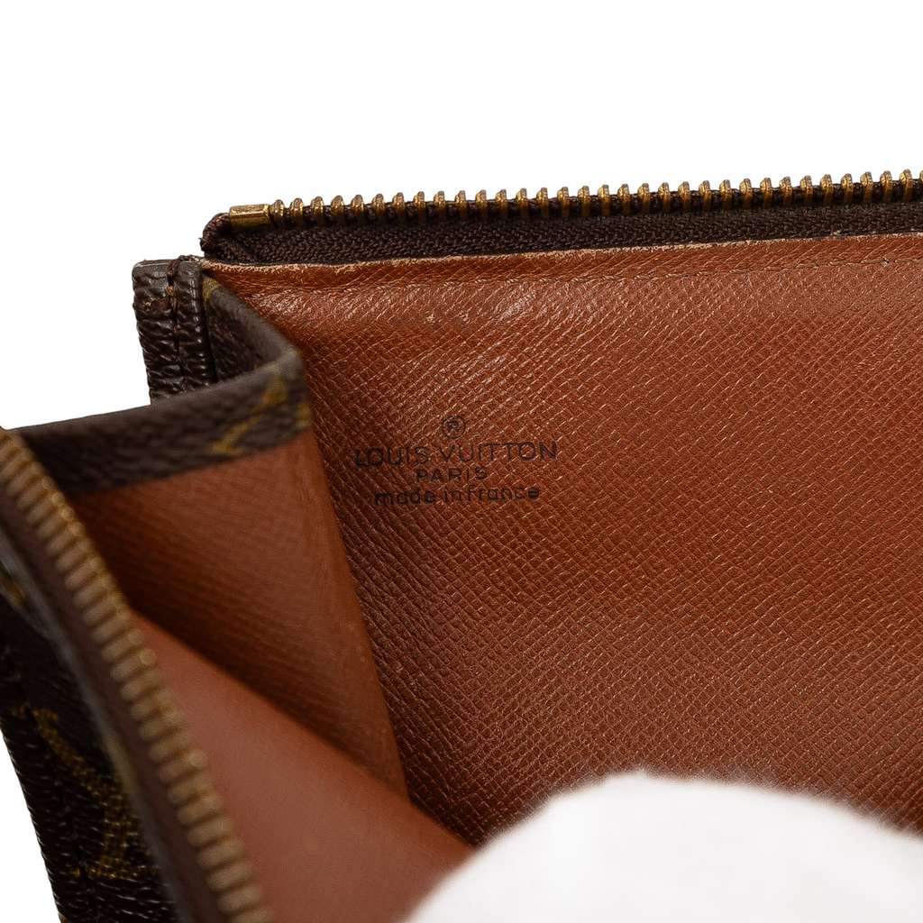 Louis Vuitton Monogram Poche Documents Portfolio Brown Good condition - Box View