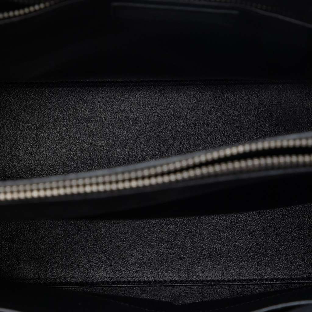 Saint Laurent Small Suede Sac De Jour Satchel Black Leather Good condition - Model View