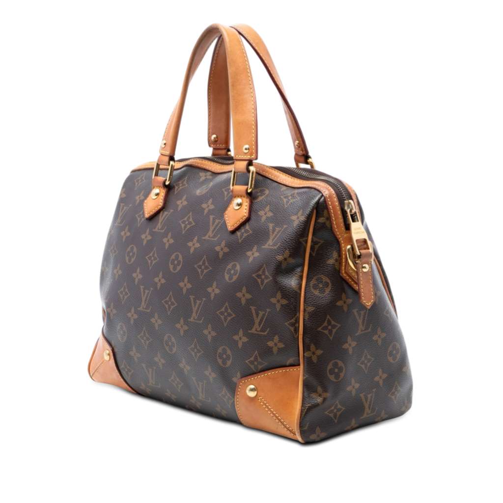 Louis Vuitton Monogram Retiro PM Brown Good condition - Back View
