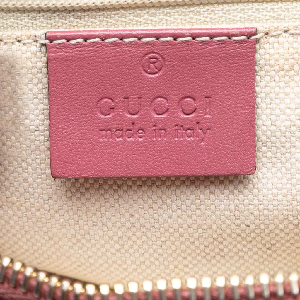 Gucci GG Canvas Sukey Satchel Beige Canvas Good condition - Box View