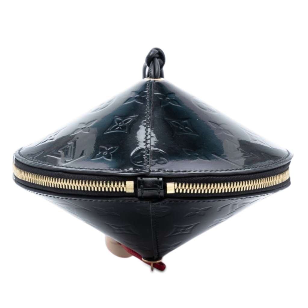 Louis Vuitton Monogram Vernis Toupie Black Leather Good condition - Inside View