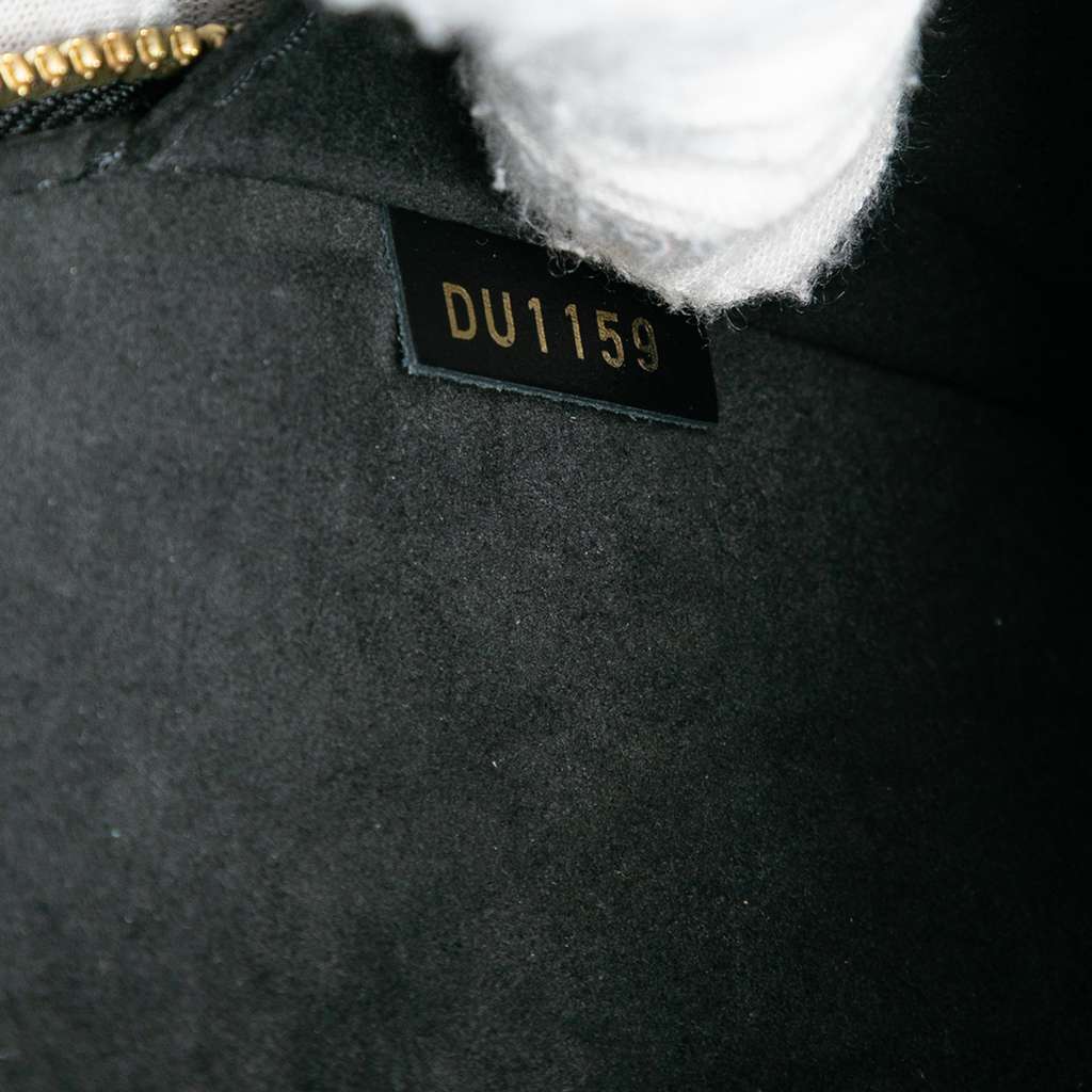 Louis Vuitton Monogram Vernis Toupie Black Leather Good condition - Box View