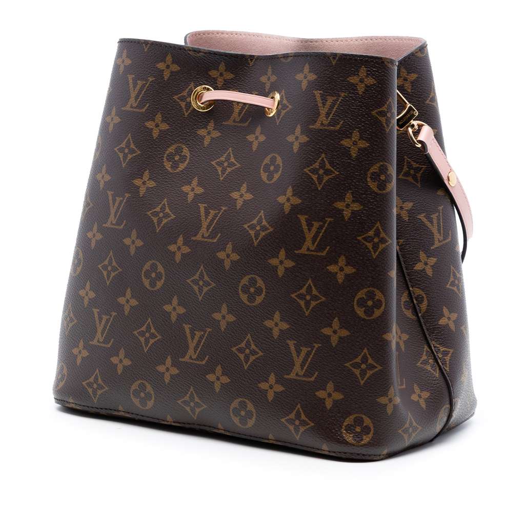 Louis Vuitton Monogram Neonoe MM Brown Good condition - Back View