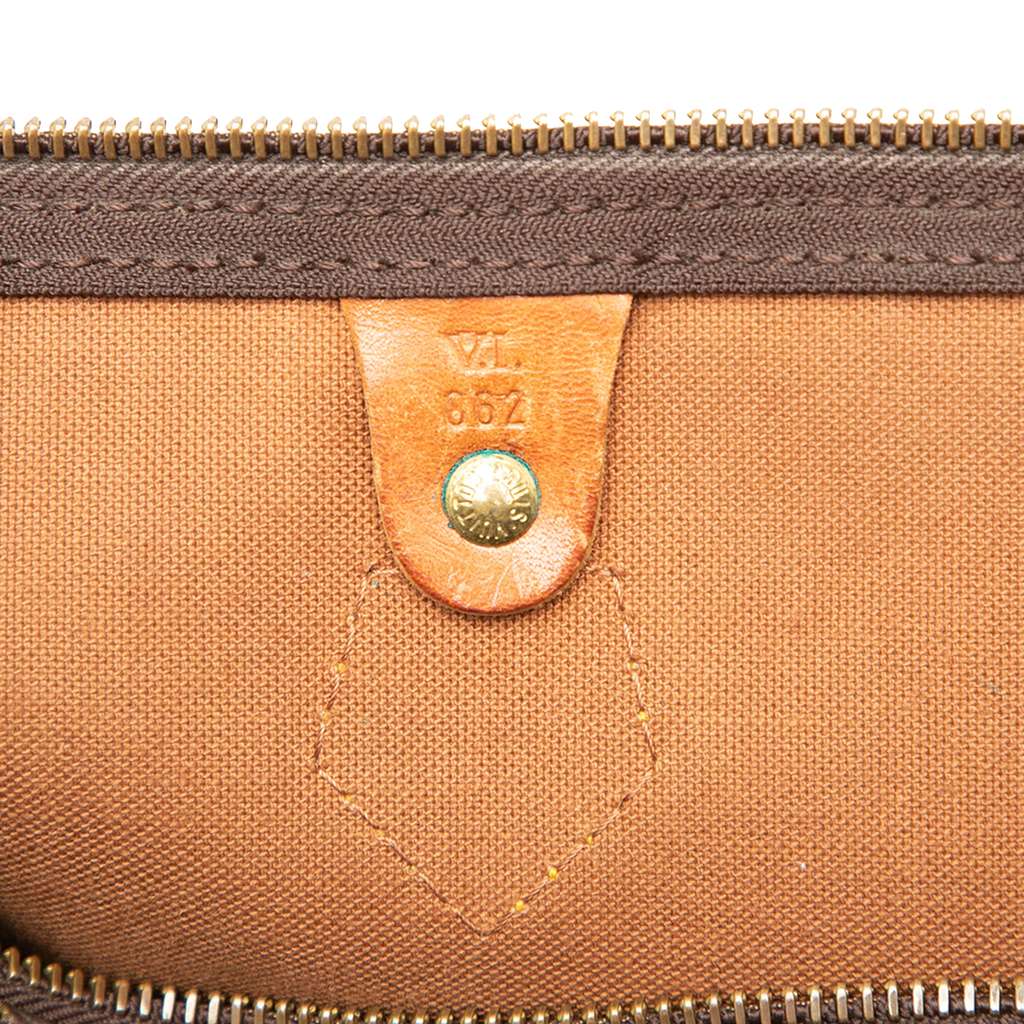 Louis Vuitton Monogram Speedy 35 Brown Good condition - Box View