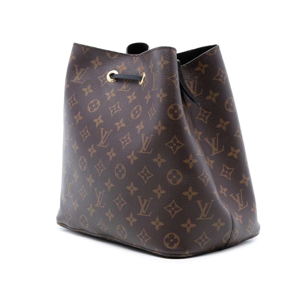 Louis Vuitton Monogram Neonoe MM Brown Good condition - Back View