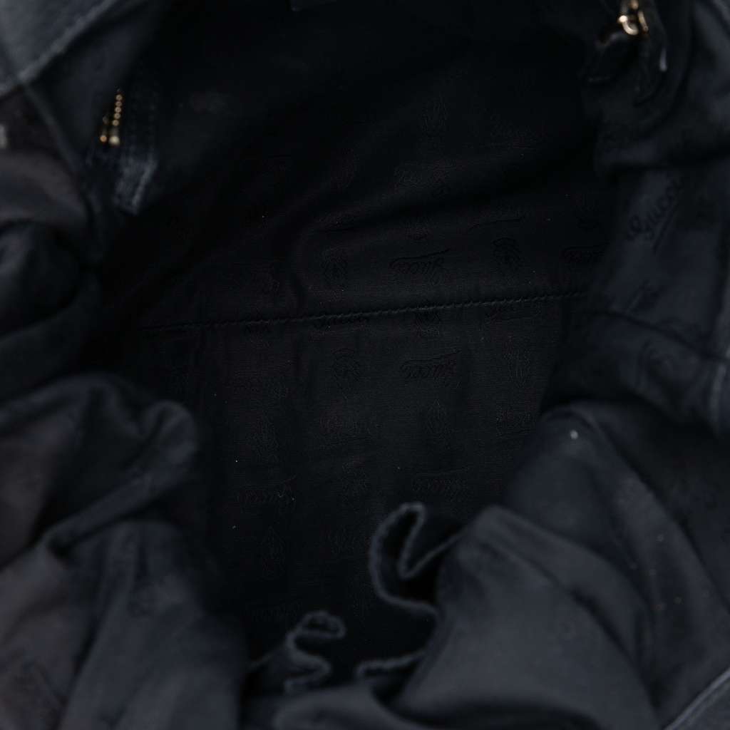 Gucci Large Leather Horsebit Sienna Tote Black Leather Good condition - Model View