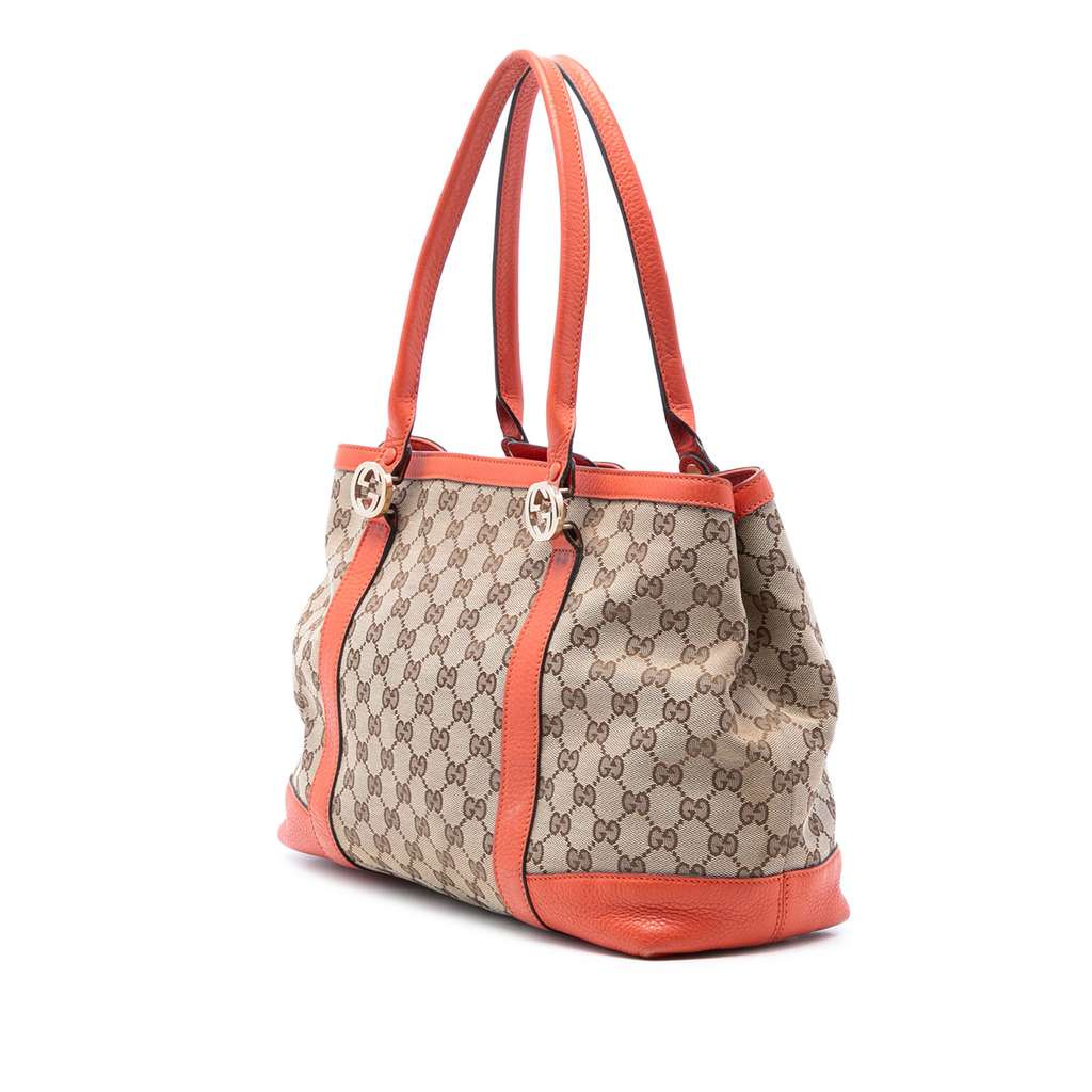 Gucci GG Canvas Miss GG Tote Beige Good condition - Back View