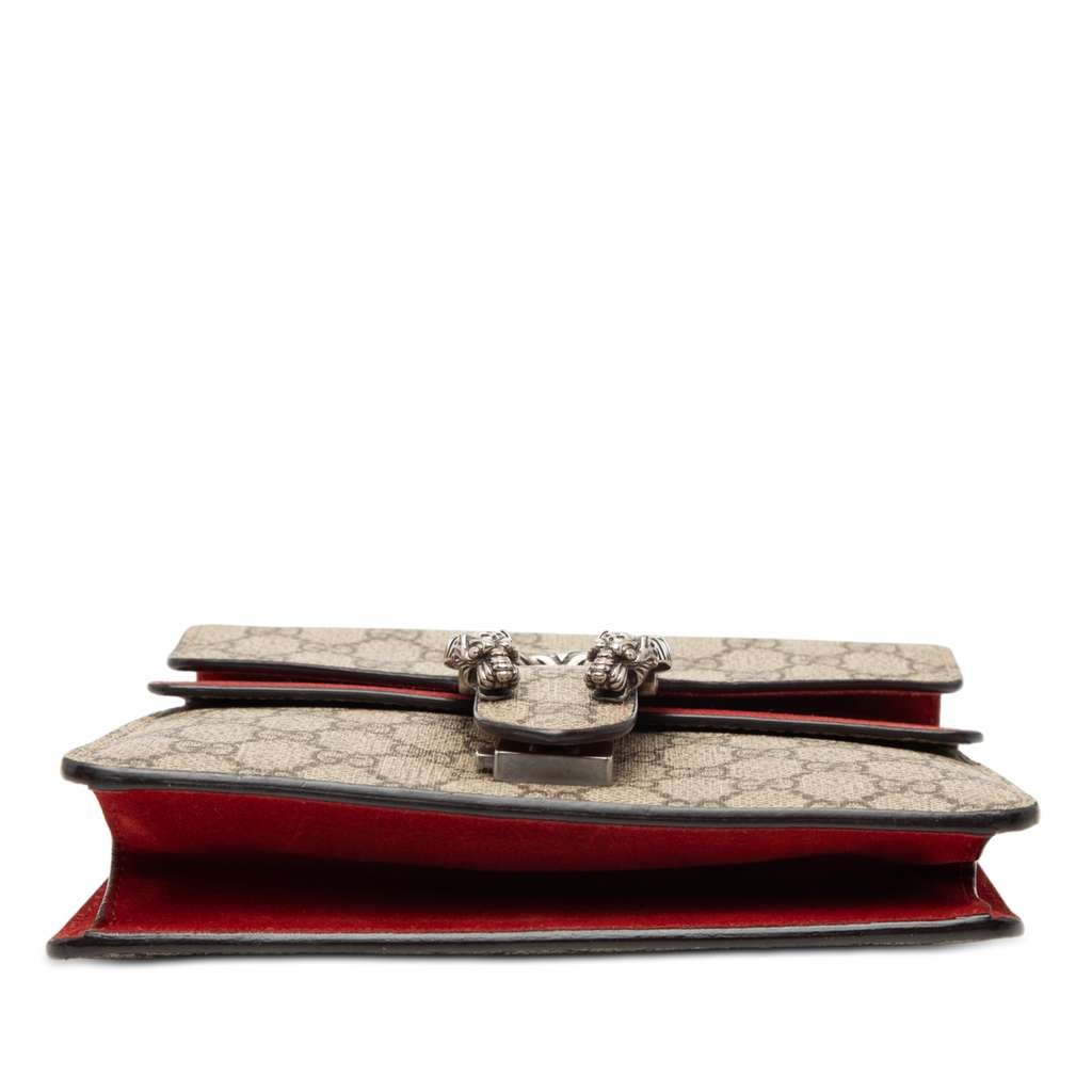 Gucci Small GG Supreme Dionysus Crossbody Beige Good condition - Inside View