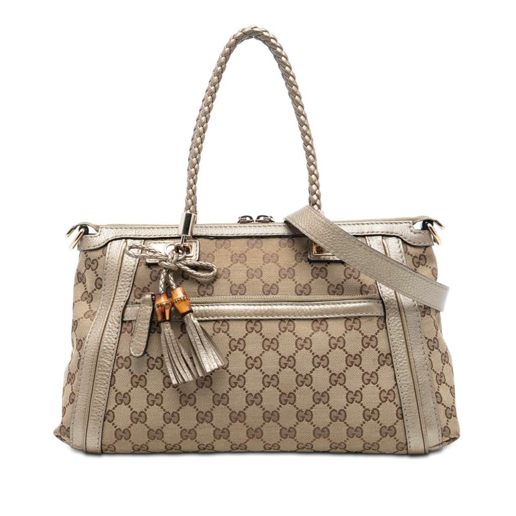 Gucci GG Canvas Bella Satchel