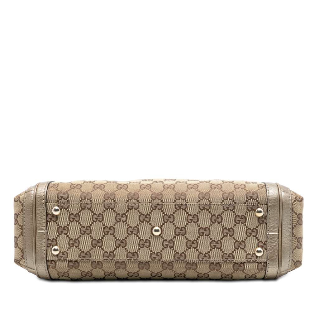Gucci GG Canvas Bella Satchel Beige Good condition - Inside View