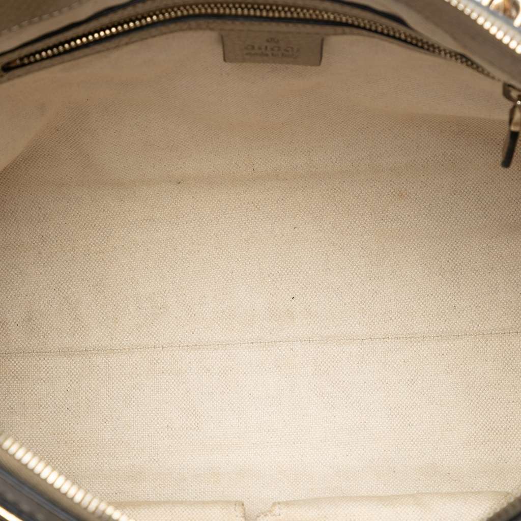 Gucci GG Canvas Bella Satchel Beige Good condition - Model View