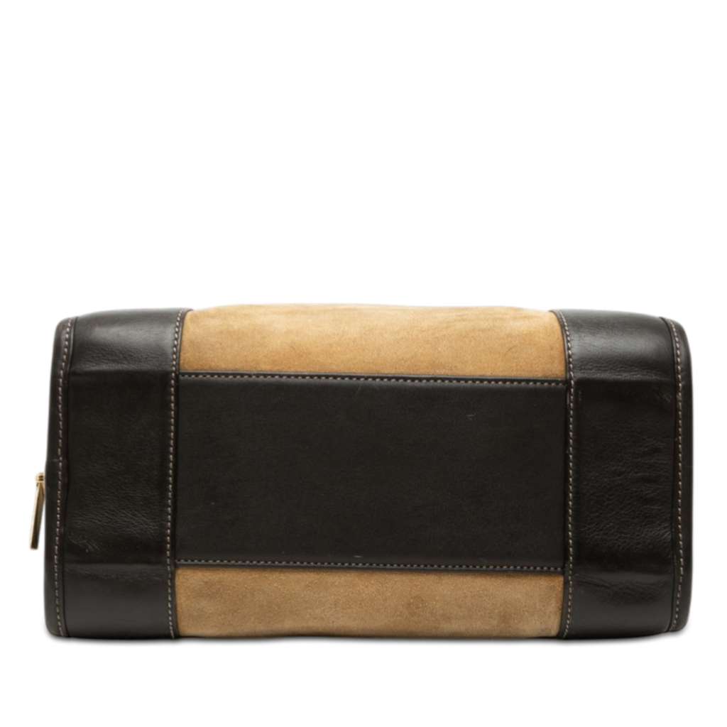 Loewe Suede Amazona 28 Brown Leather Fair condition - Inside View