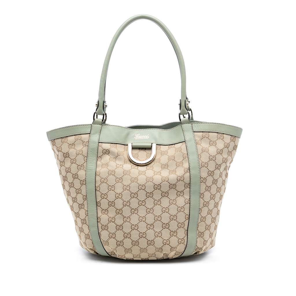 Gucci GG Canvas Abbey D Ring Tote