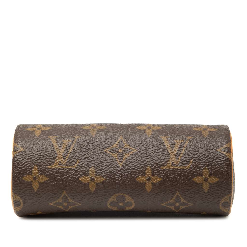 Louis Vuitton Monogram Papillon Pochette Brown Good condition - Inside View