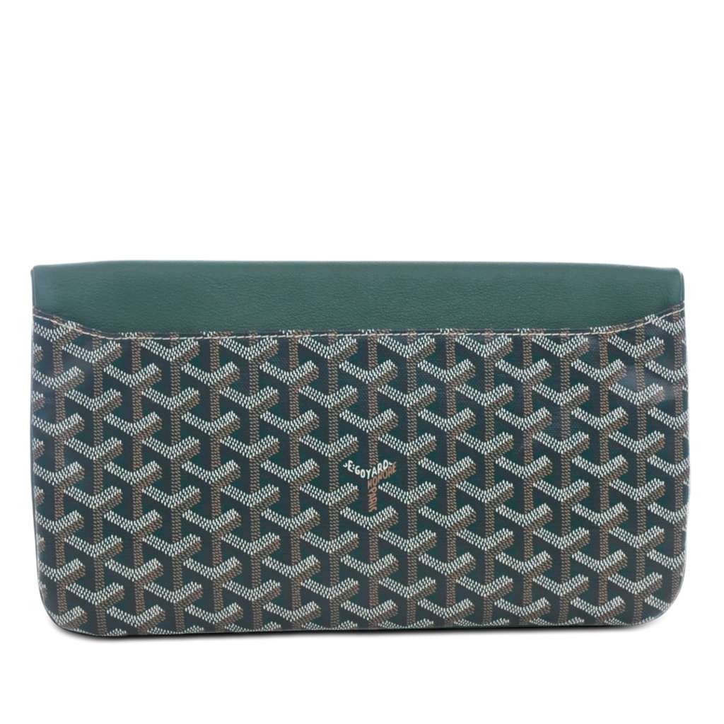 Goyard Goyardine Sainte Marie MM Green Canvas Very good condition - Model View
