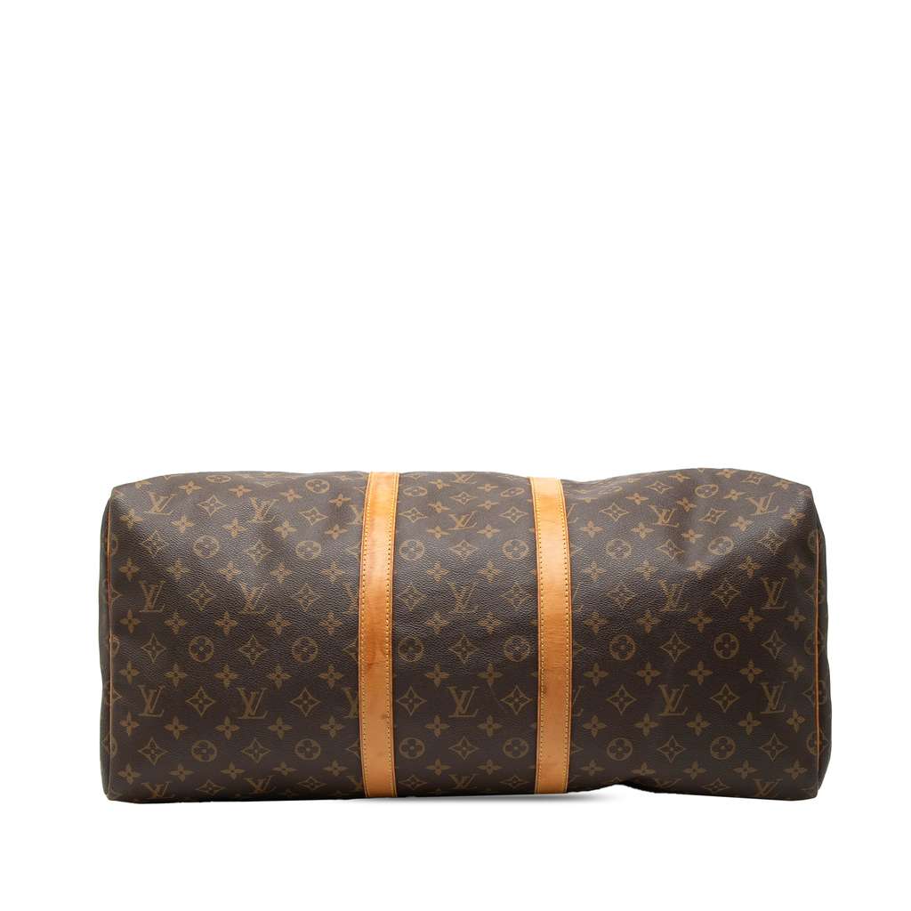 Louis Vuitton Monogram Keepall 55 Brown Good condition - Inside View
