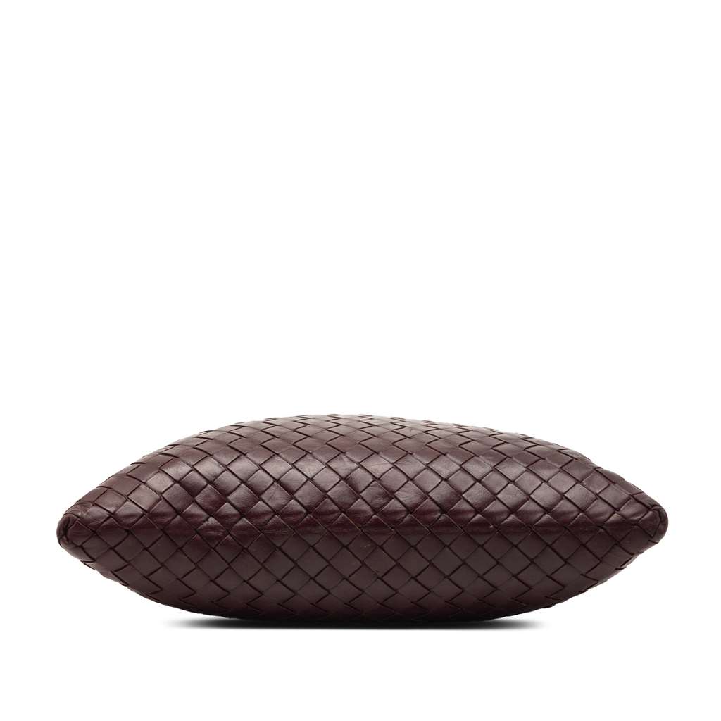 Bottega Veneta Nappa Intrecciato Crossbody Red Leather Very good condition - Inside View