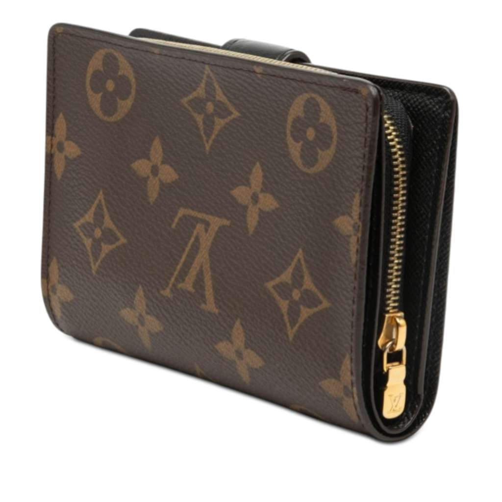 Louis Vuitton Monogram Giant Reverse Juliette Wallet Brown Very good condition - Back View