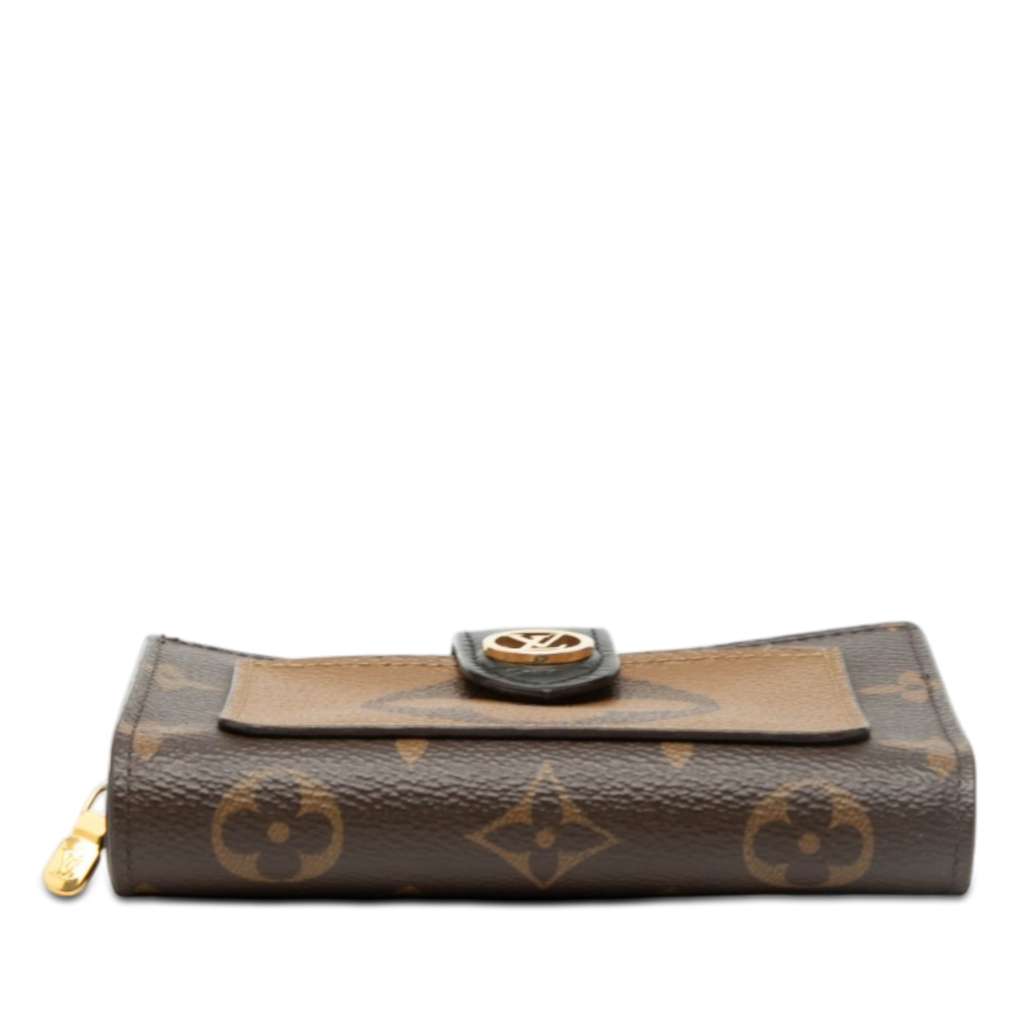 Louis Vuitton Monogram Giant Reverse Juliette Wallet Brown Very good condition - Inside View
