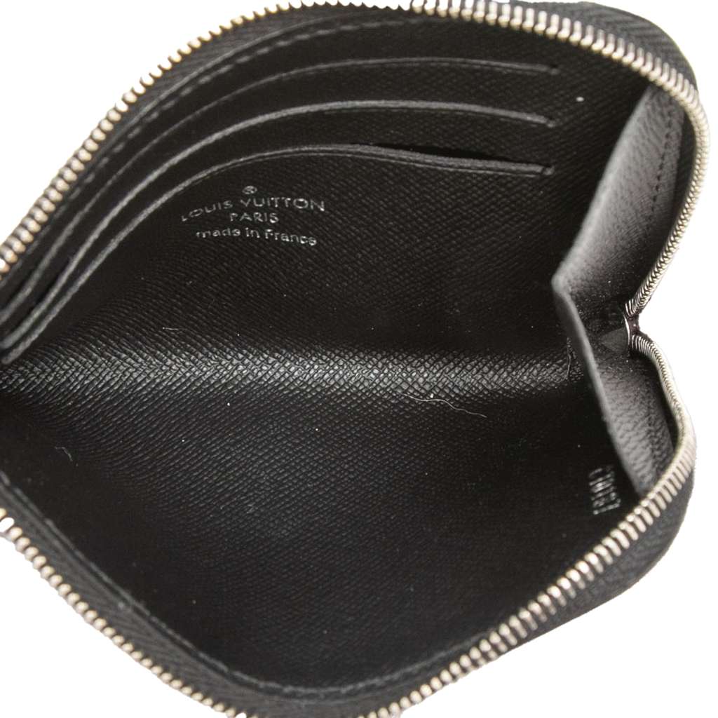 Louis Vuitton Epi Coin Pouch Black Leather Very good condition - Model View