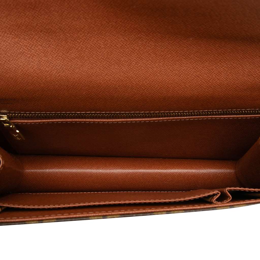 Louis Vuitton Monogram Pochette Dame PM Brown Very good condition - Model View