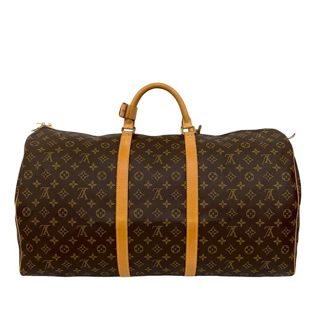 Louis Vuitton Monogram Keepall 60 Brown Very good condition - Back View