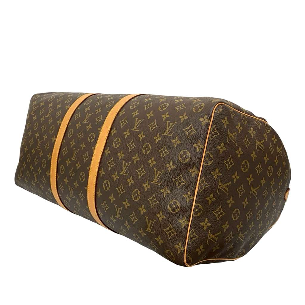 Louis Vuitton Monogram Keepall 60 Brown Very good condition - Model View