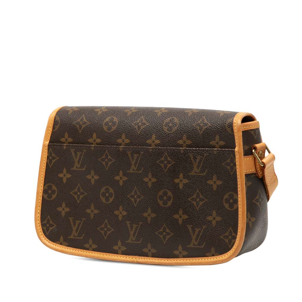 Louis Vuitton Monogram Sologne Brown Very good condition - Back View