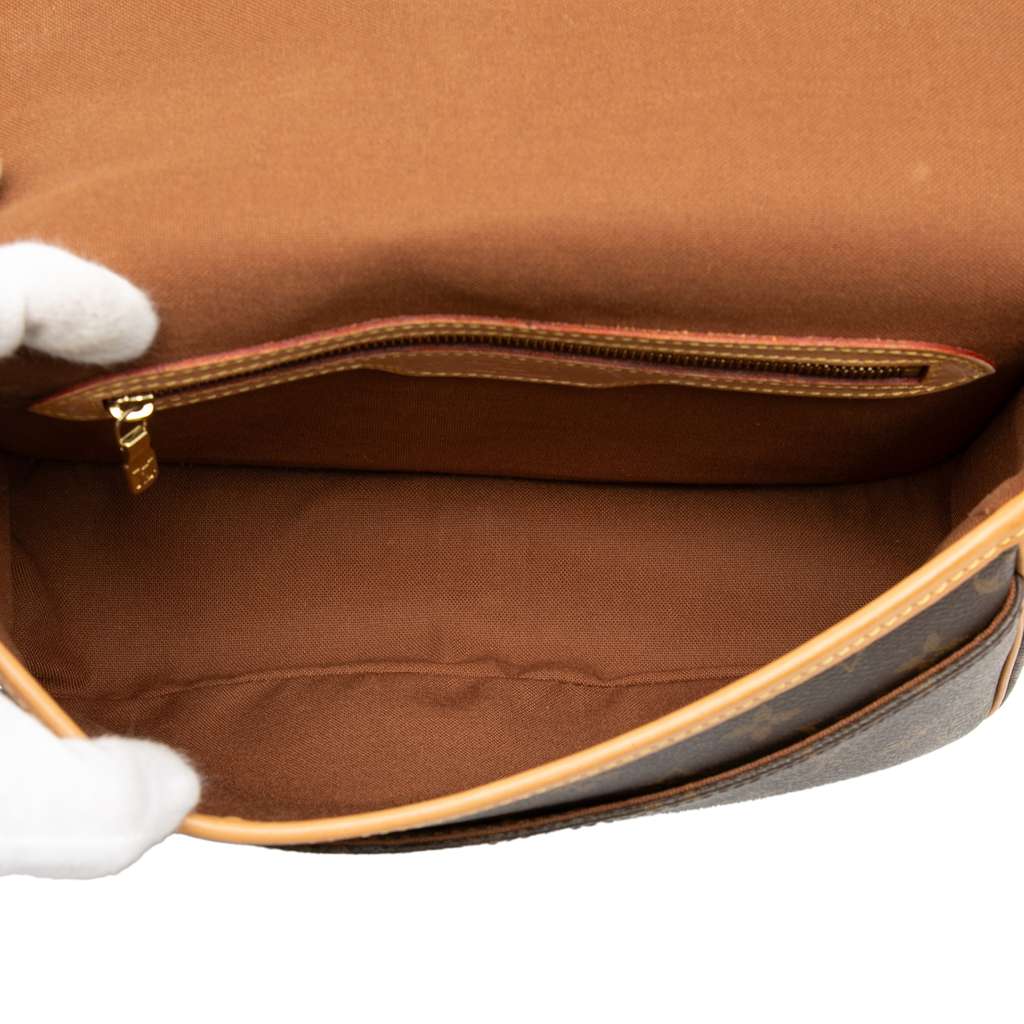 Louis Vuitton Monogram Sologne Brown Very good condition - Model View