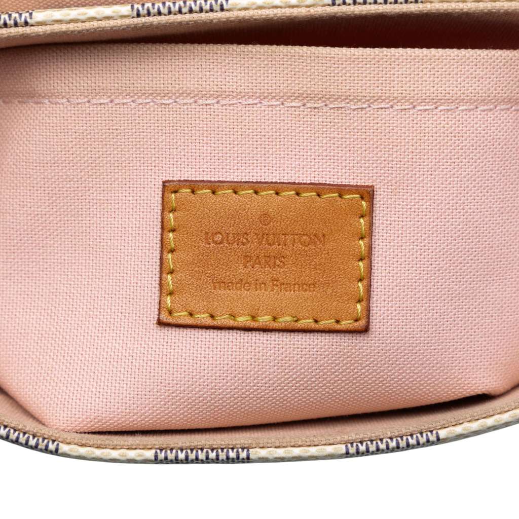 Louis Vuitton Damier Azur Croisette White Very good condition - Box View