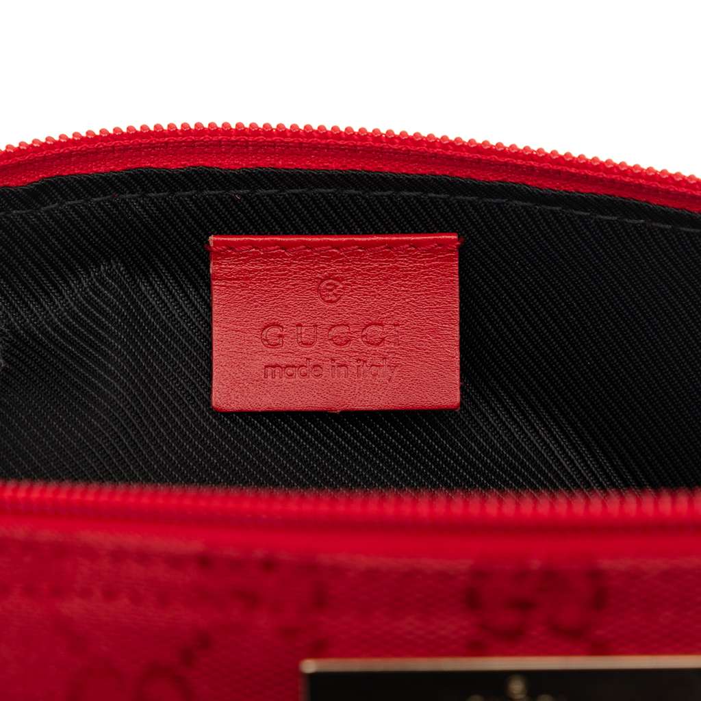 Gucci GG Canvas Boat Red Canvas Very good condition - Box View