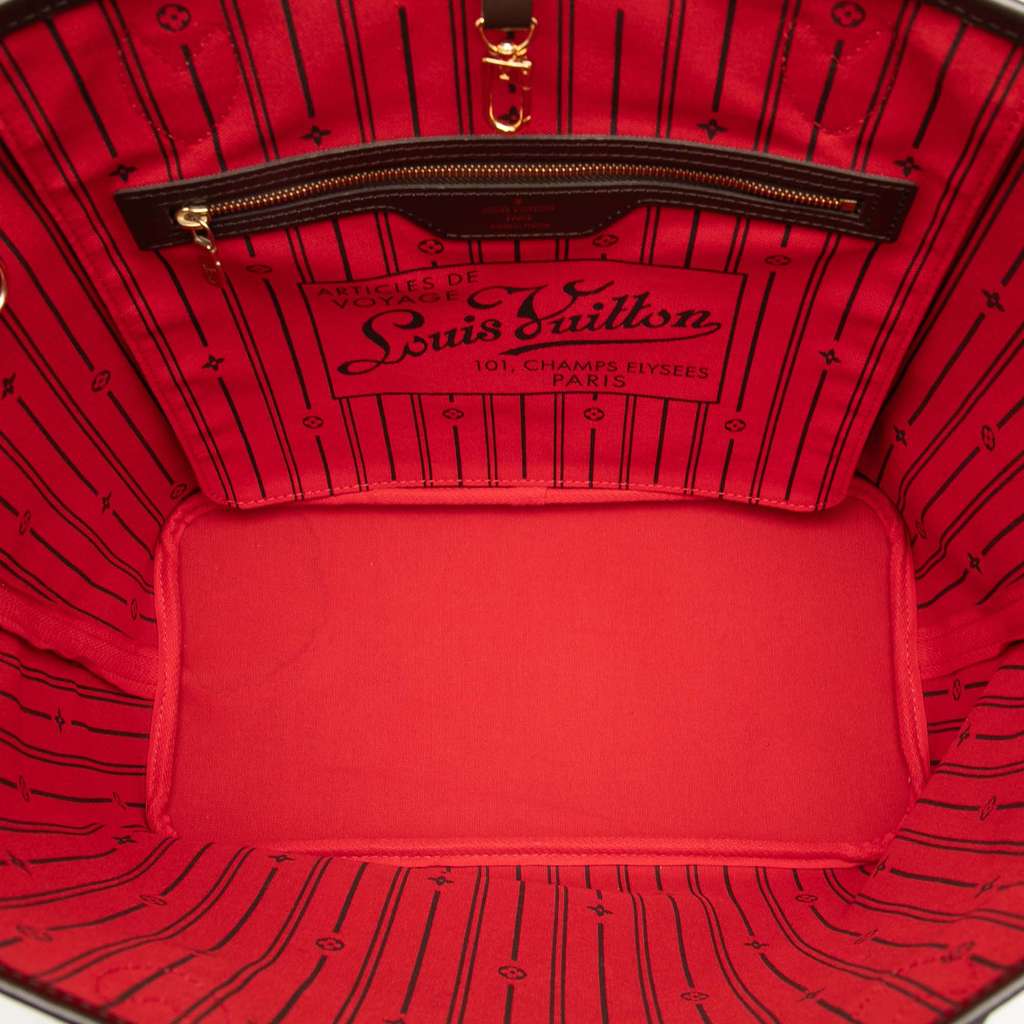 Louis Vuitton Damier Ebene Neverfull MM Brown Very good condition - Model View