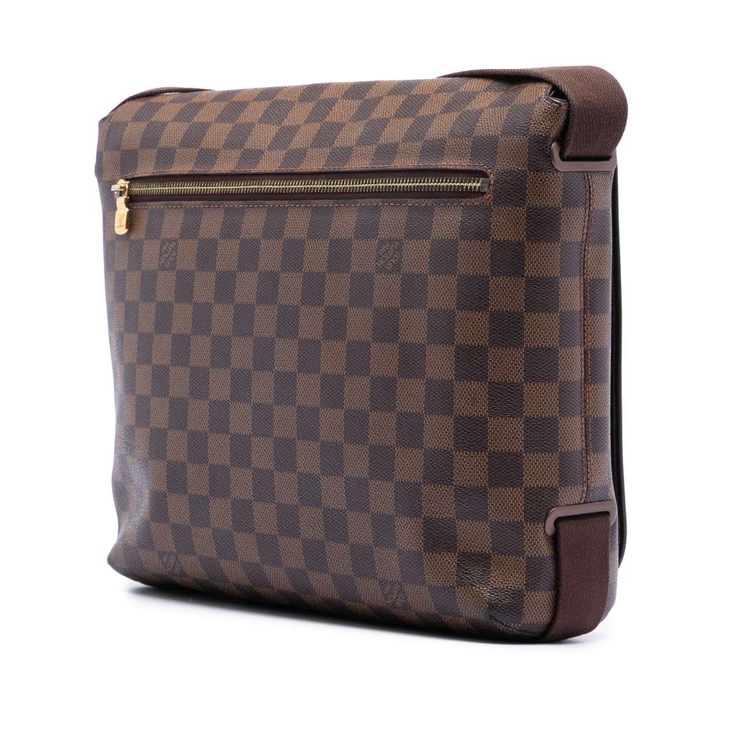 Louis Vuitton Damier Ebene Brooklyn MM Brown Very good condition - Back View