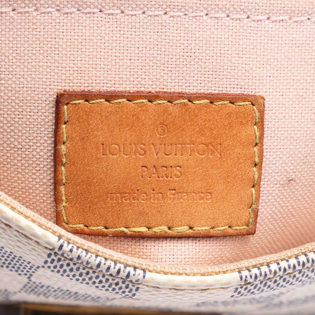 Louis Vuitton Damier Azur Croisette White Very good condition - Box View