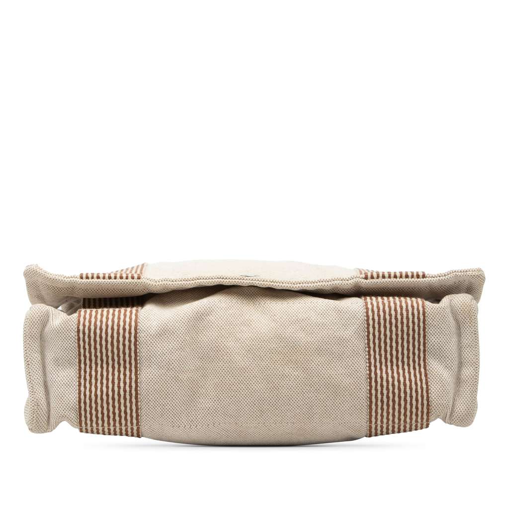 Hermès Canvas Herline Besace MM Beige Canvas Very good condition - Inside View
